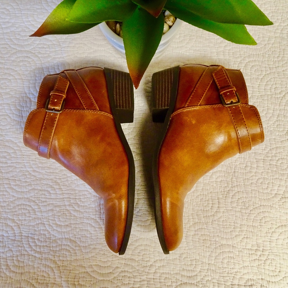 American Eagle Cognac Spencer Boots